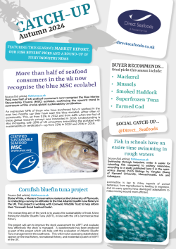 Autumn Catch-Up From Direct Seafoods cover