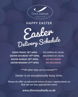 Ester delivery schedule